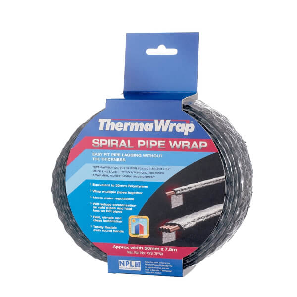 ThermaWrap Spiral Pipe Wrap Homebase