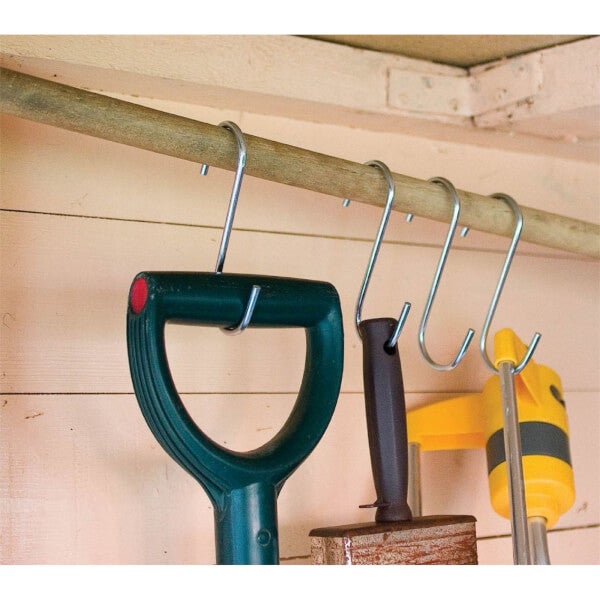 Galvanised SShaped Hooks Homebase