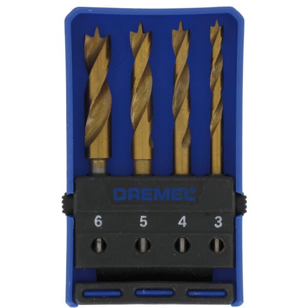 Dremel 4pc Wood Drill Bit Set Homebase