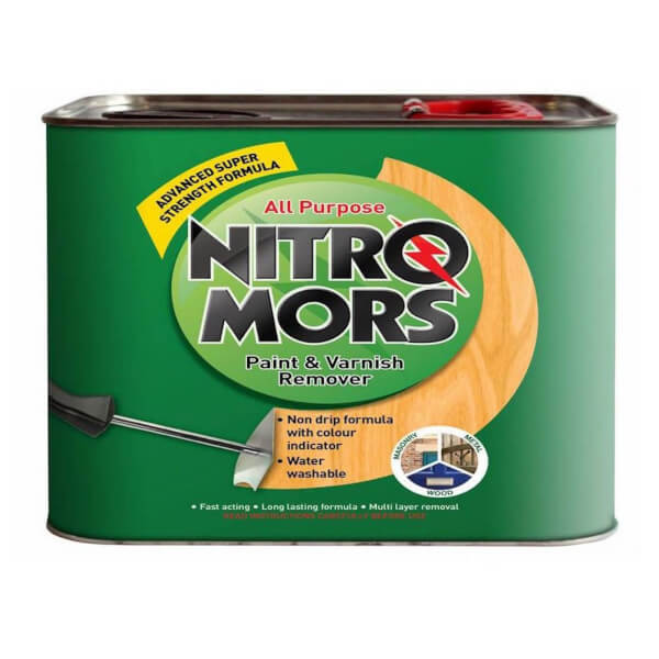 Nitromors All Purpose Paint and Varnish Remover Green 2L Homebase