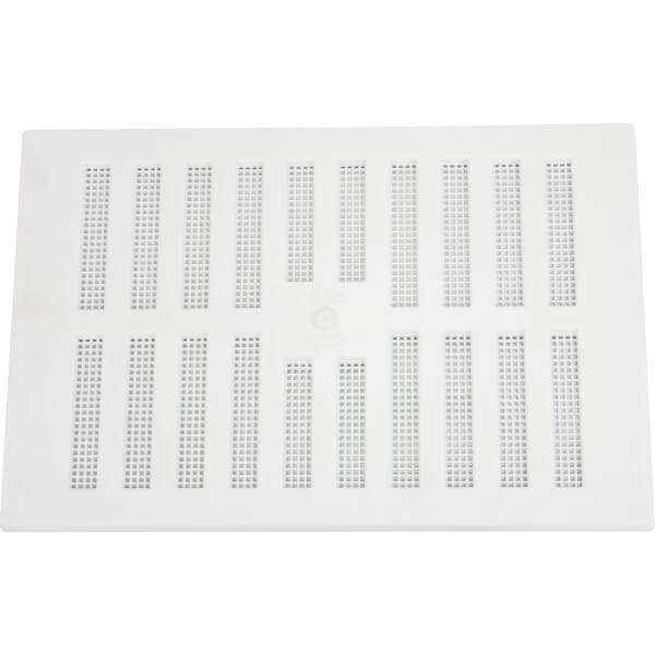 Adjustable Vent 229 x 152mm White Plastic Homebase