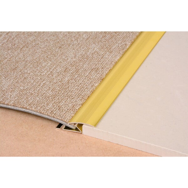 Vitrex Cover Strip Carpet to Ceramic Gold 0.9m Homebase
