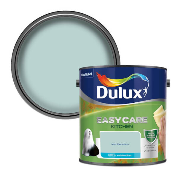 Offer Homebase Dulux Easycare Kitchen Mint Macaroon Matt