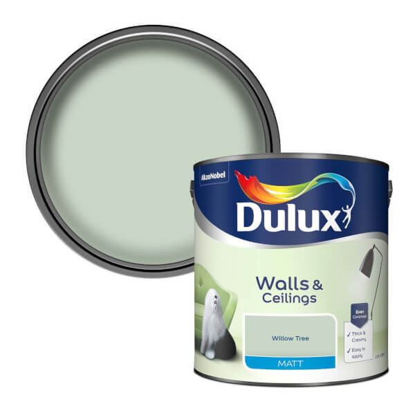 Offer Homebase Dulux Willow Tree Matt Emulsion Paint
