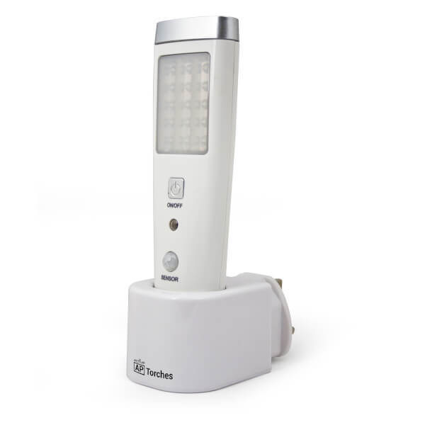 Emergency and Sensor Light with Torch Homebase