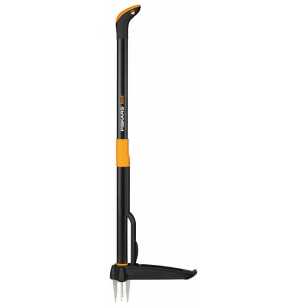 Fiskars Xact Stainless Steel and Aluminium Garden Weed Puller Homebase