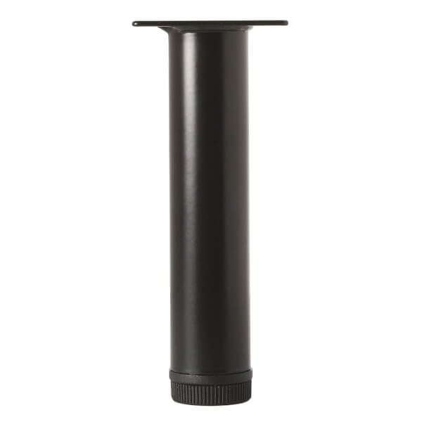 Furniture Leg Black 32 x 300mm Homebase