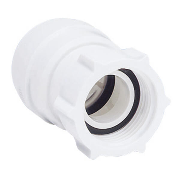 JG Speedfit Female Tap Connector 15mm x 1/2in 2 Pack Homebase