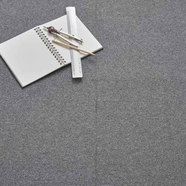 Vitrex Value Carpet Tile 500 x500mm Grey Homebase