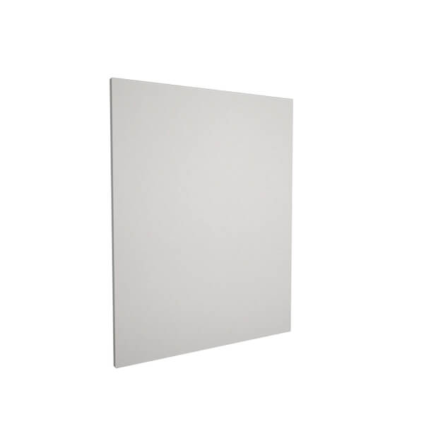 Clad on Base Panel for High Gloss Slab White, Handleless White Gloss