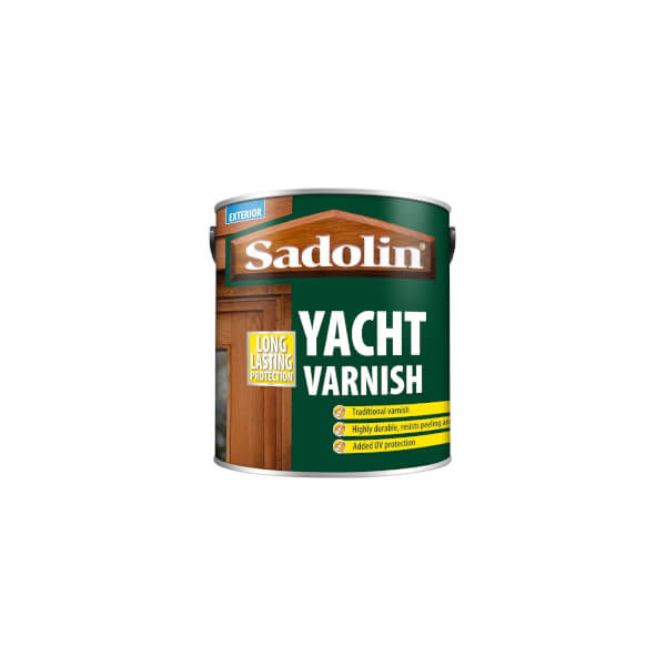 Sadolin Yacht Varnish Gloss 2.5L Homebase Sadolin Yacht Varnish Gloss 2.5L Homebase