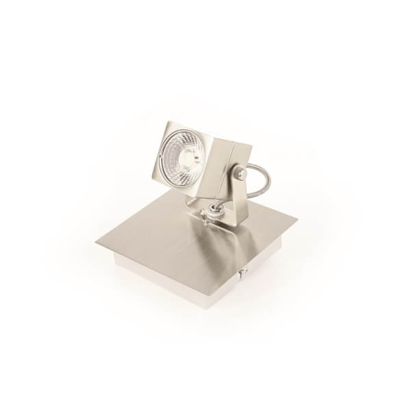 Verve Design Arden 1x 5W LED Spotlight Brushed Nickel Homebase