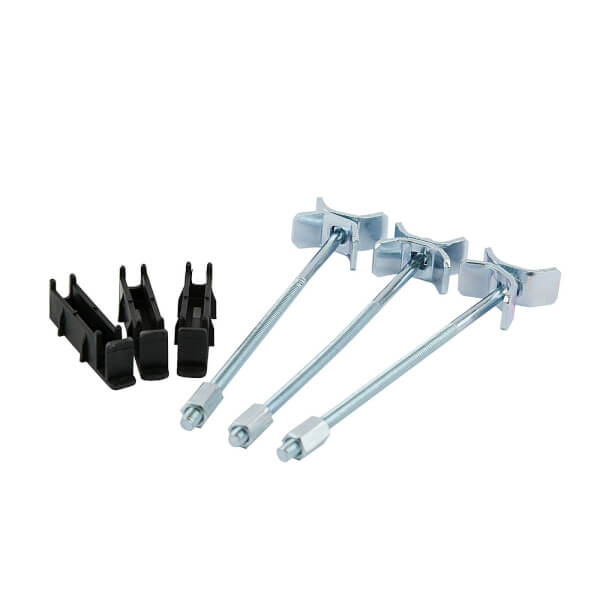 Unika Easibolt & 150mm Worktop Bolts 3 Pack Homebase