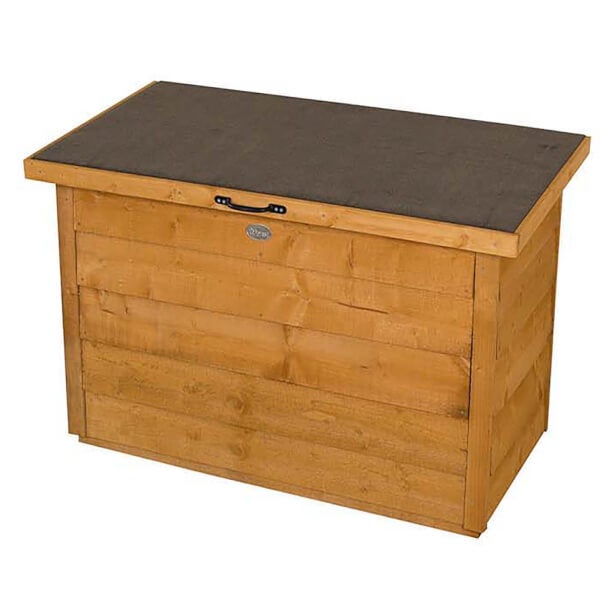Forest Garden Wooden Dip Treated Garden Storage Box Homebase