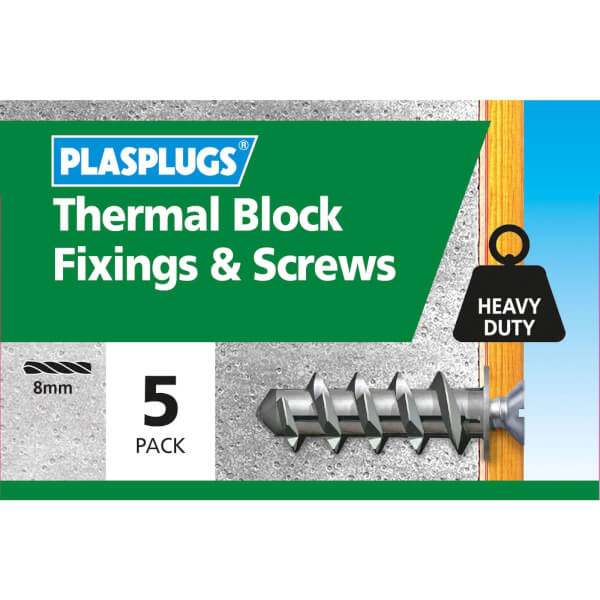 Plasplugs Thermal Block & Screws Homebase