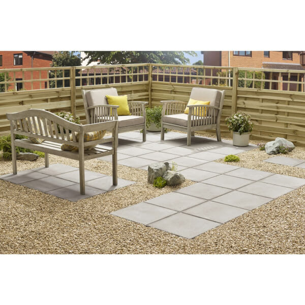 Offer Homebase Stylish Stone Hereford Paving Smooth 450