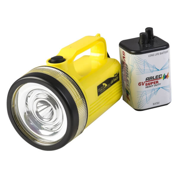 Arlec 3W LED White Pointer Torch Homebase