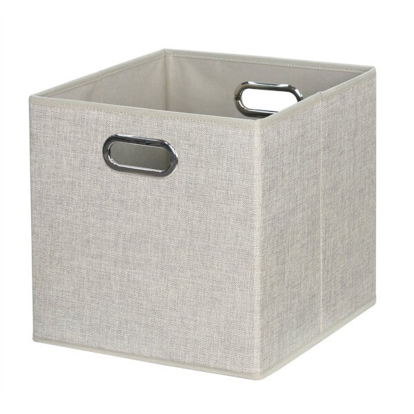 Clever Cube Fabric Insert - Taupe | Homebase