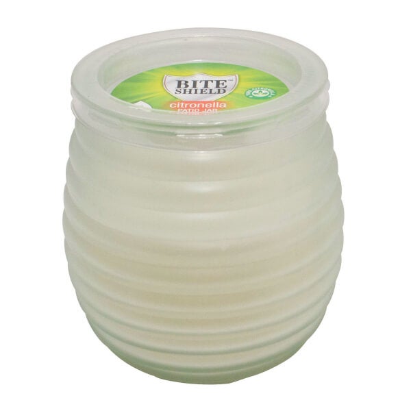 Candle Citronella Patio Jar Glass Homebase
