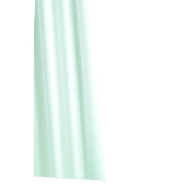 Extra Long Textile Shower Curtain White Homebase