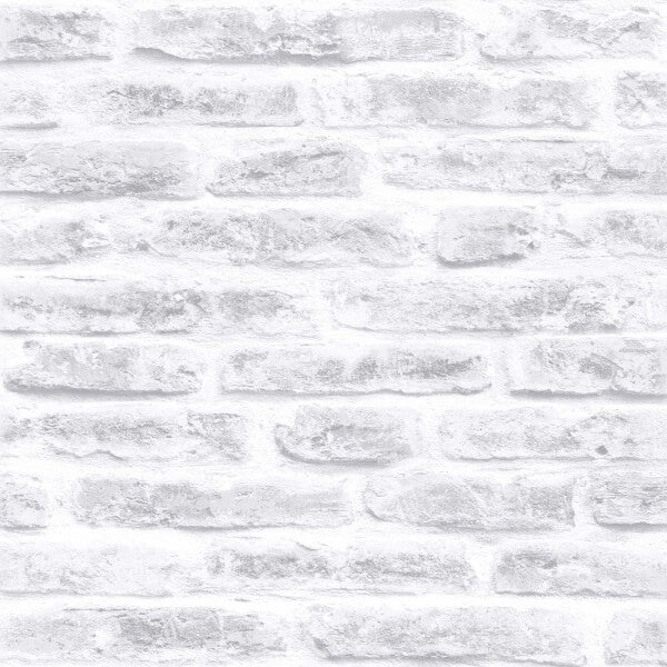 Superfresco Easy Paste the Wall Industry Blanc Wallpaper Homebase