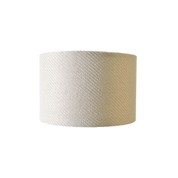 Woven Drum Lamp Shade Cream Homebase