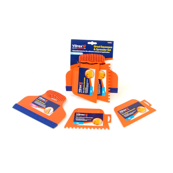 Grout Squeegee & Spreader Set Homebase