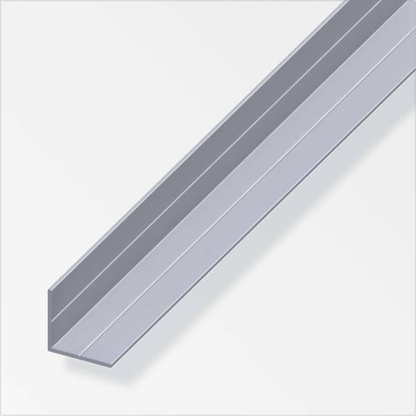 Aluminium Equal Angle Combitech Profile 1m x 19.5 x 19.5mm Homebase