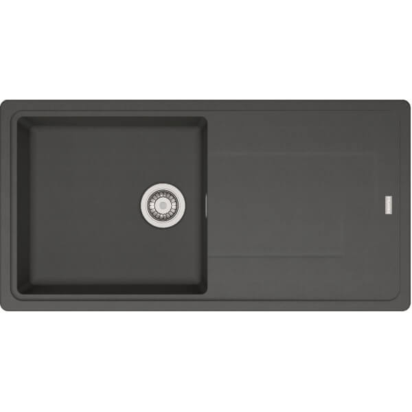Franke Gemini Reversible Black Kitchen Sink with 1 Bowl Homebase