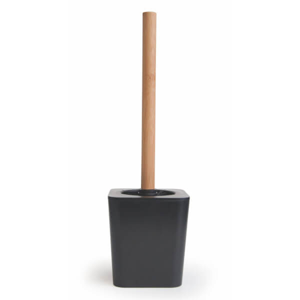 Home Design Bambu Toilet Brush Black Homebase
