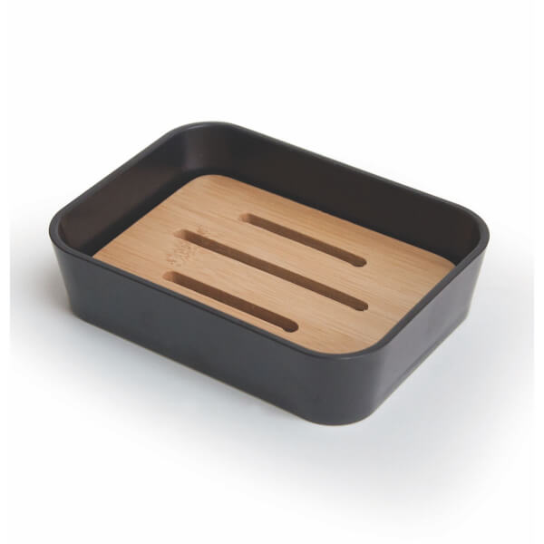Home Design Bambu Soap Dish Black Homebase