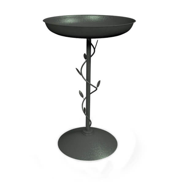 Offer Homebase Metal Peckish Secret Garden Bird Bath Homebase