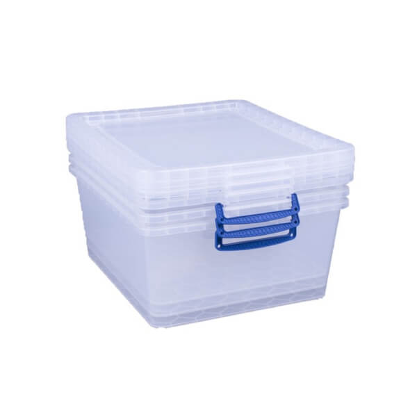 Really Useful Storage Box 17L 3 pack Homebase