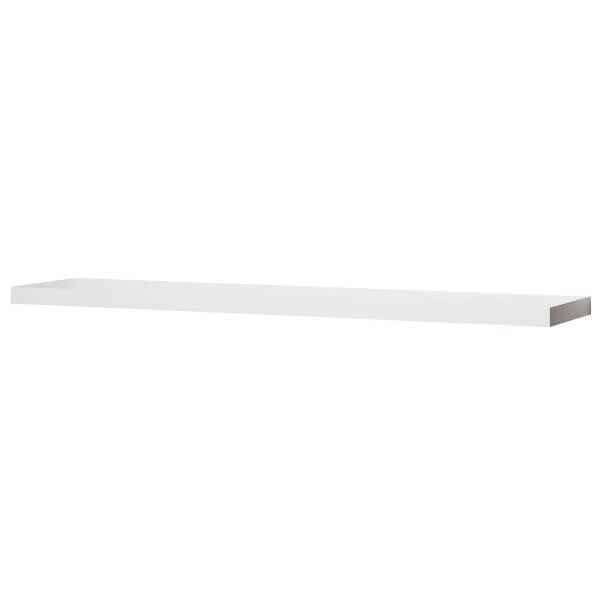 Floating Shelf White Matt 1200 x 240 x 38mm Homebase