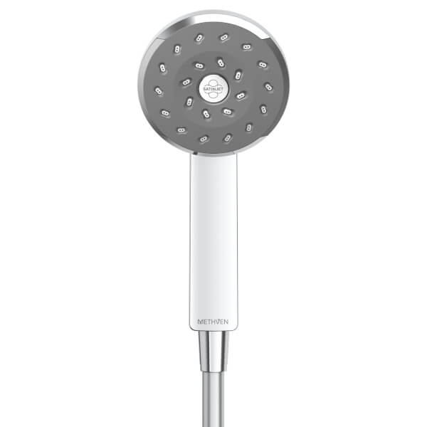 Methven Satinjet Kiri Shower Head Handset Chrome Homebase
