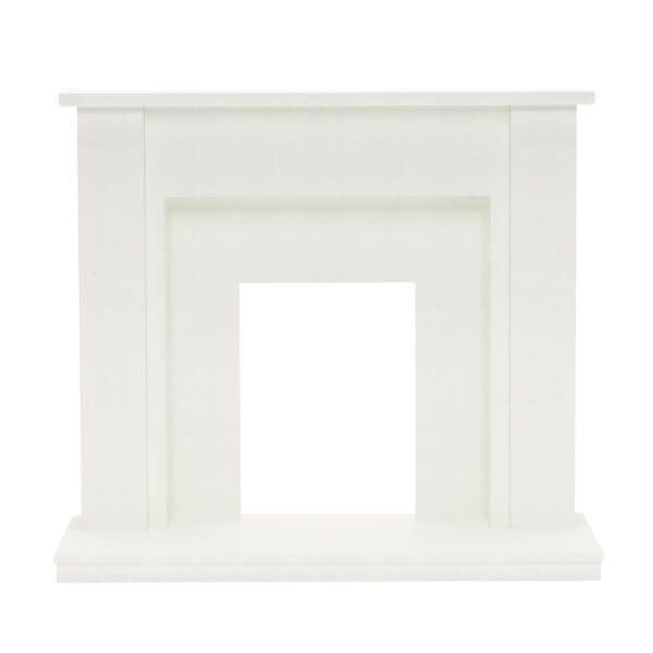 Be Modern Elda Fireplace Surround with Flat to Wall Fitting White