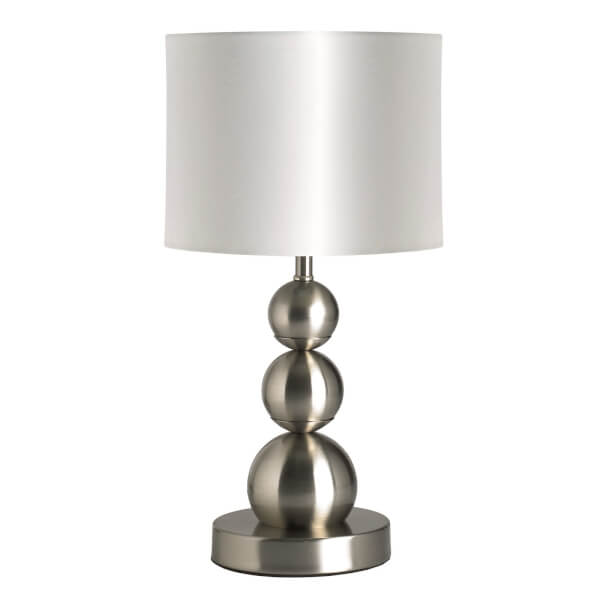 3 Ball Table Lamp White Homebase