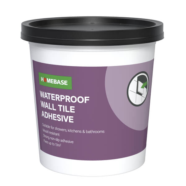 Homebase Wall Tile Adhesive 1.3kg Homebase