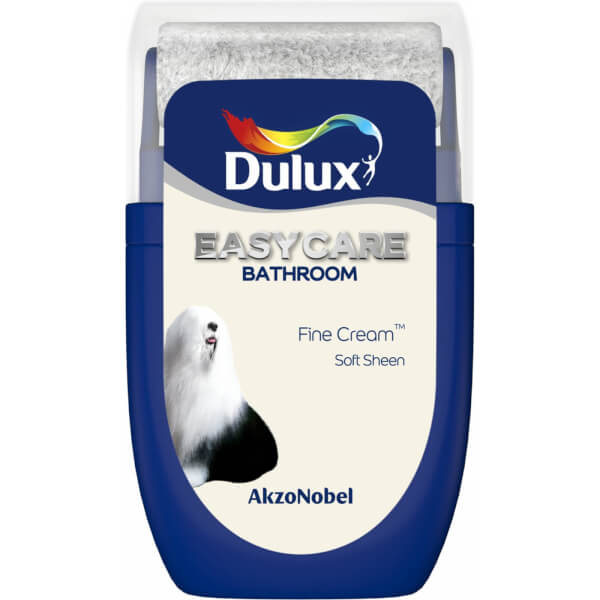 Dulux Easycare Kitchen Fine Cream Tester Paint 30ml Homebase