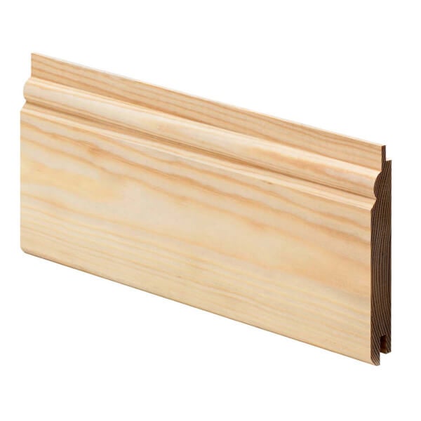 Metsa Softwood Tongue & Groove DBead Cladding 2.4m (2400 x 95 x 8mm) Pack of 5 Homebase
