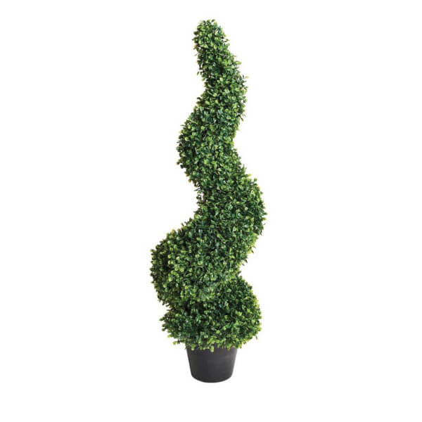 Artificial Small Spiral Topiary Tree Homebase