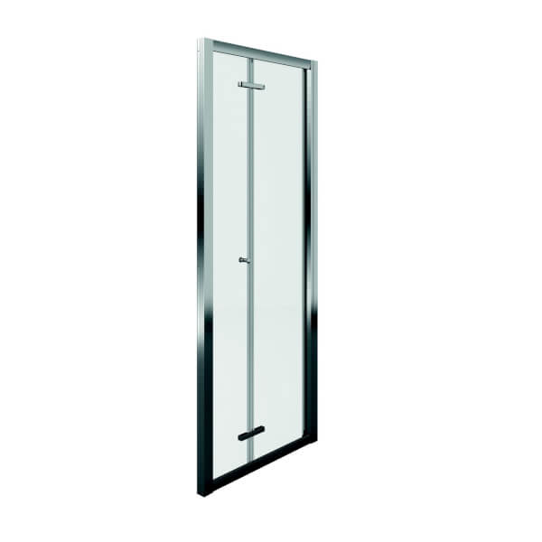 Aqualux Bifold Shower Door 1900 x 800mm Homebase