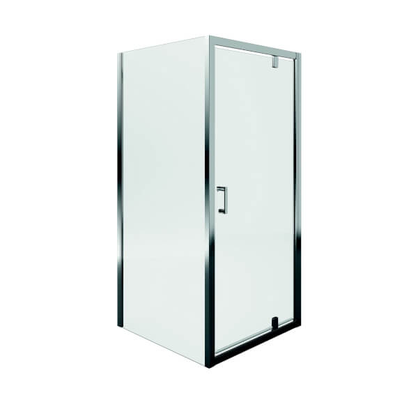 Aqualux Pivot Door Shower Enclosure 900 x 900mm Homebase