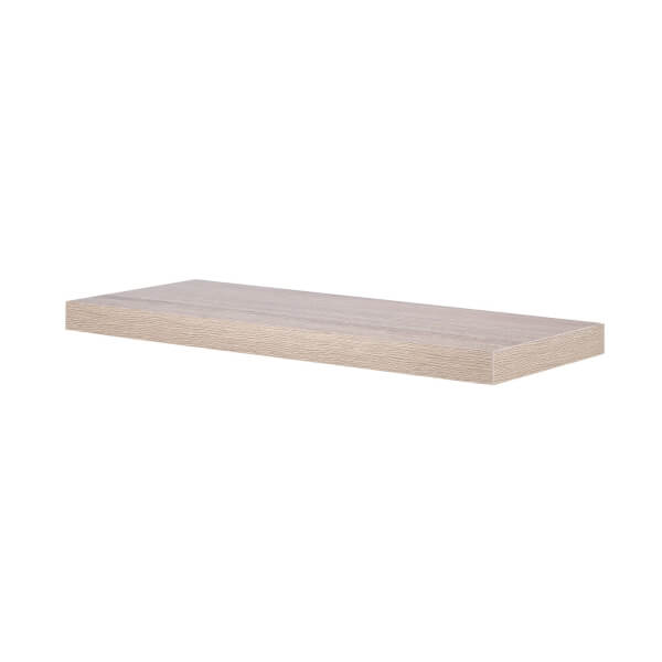 Floating Shelf Sanoma Oak 600 x 240 x 38mm Homebase