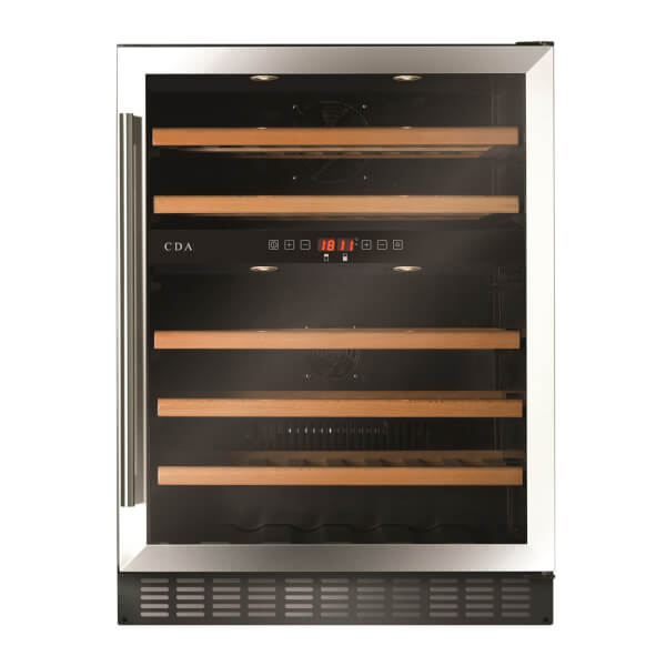 CDA FWC604SS 60cm Wide Multi Temperature Wine Cooler Homebase