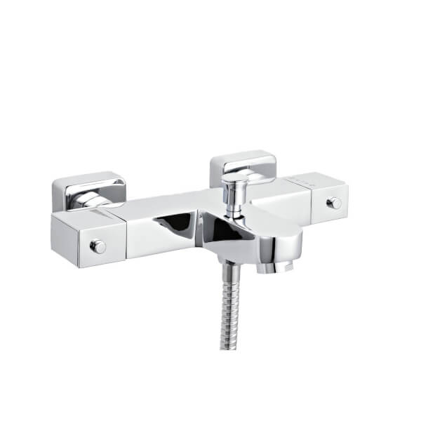 Balterley Square Thermostatic Bath Shower Mixer Homebase