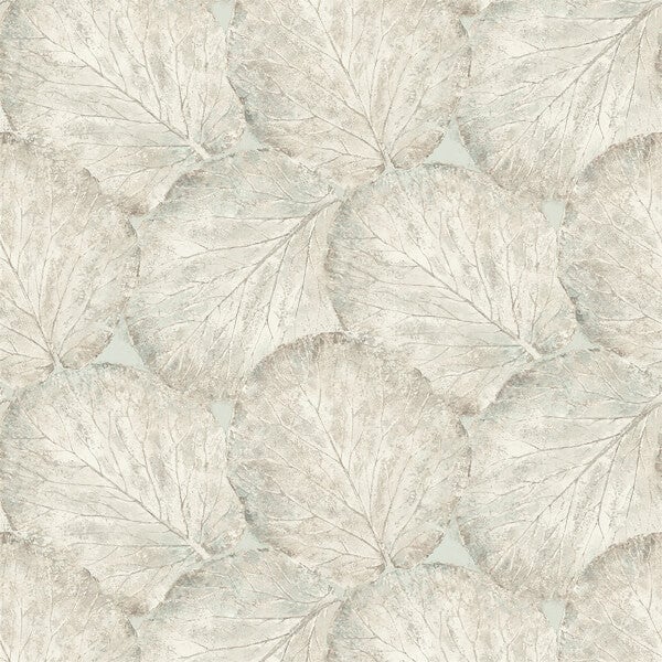 Arthouse Beech Leaf Textured Sage Green Wallpaper Homebase