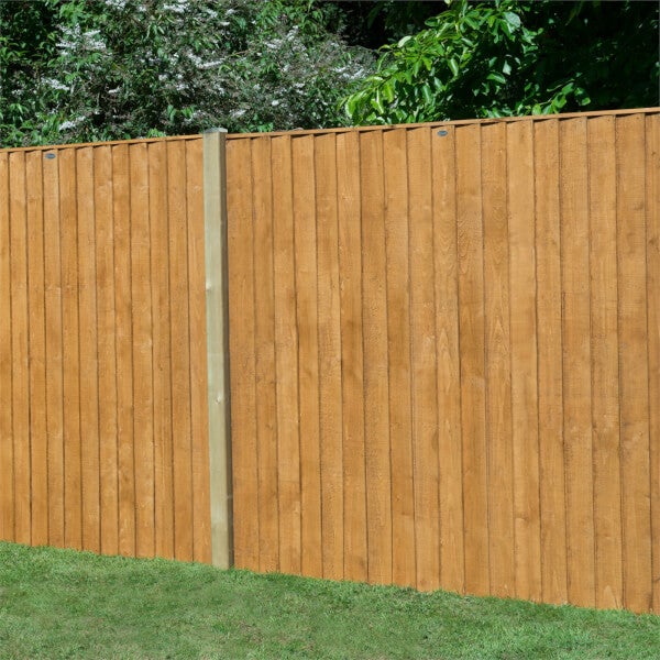 Forest Featherdge Fence Panel 6ft Pack of 3 Homebase