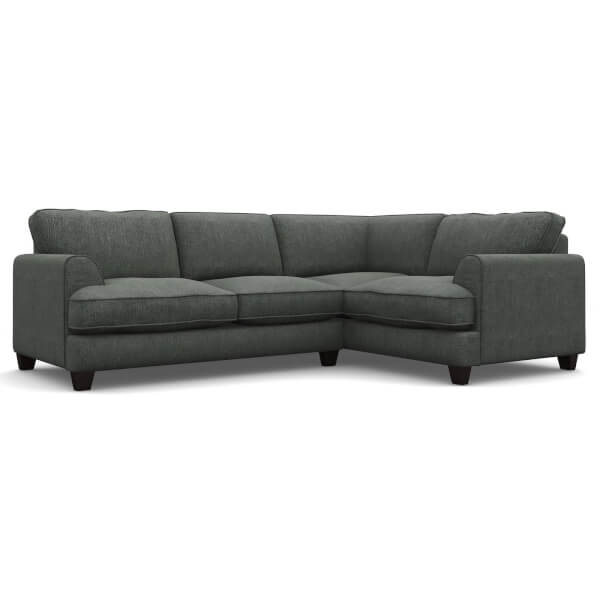 Greenwich Righthand Corner Sofa Granite Homebase