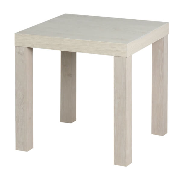 Montgomery Side Table White Oak Homebase